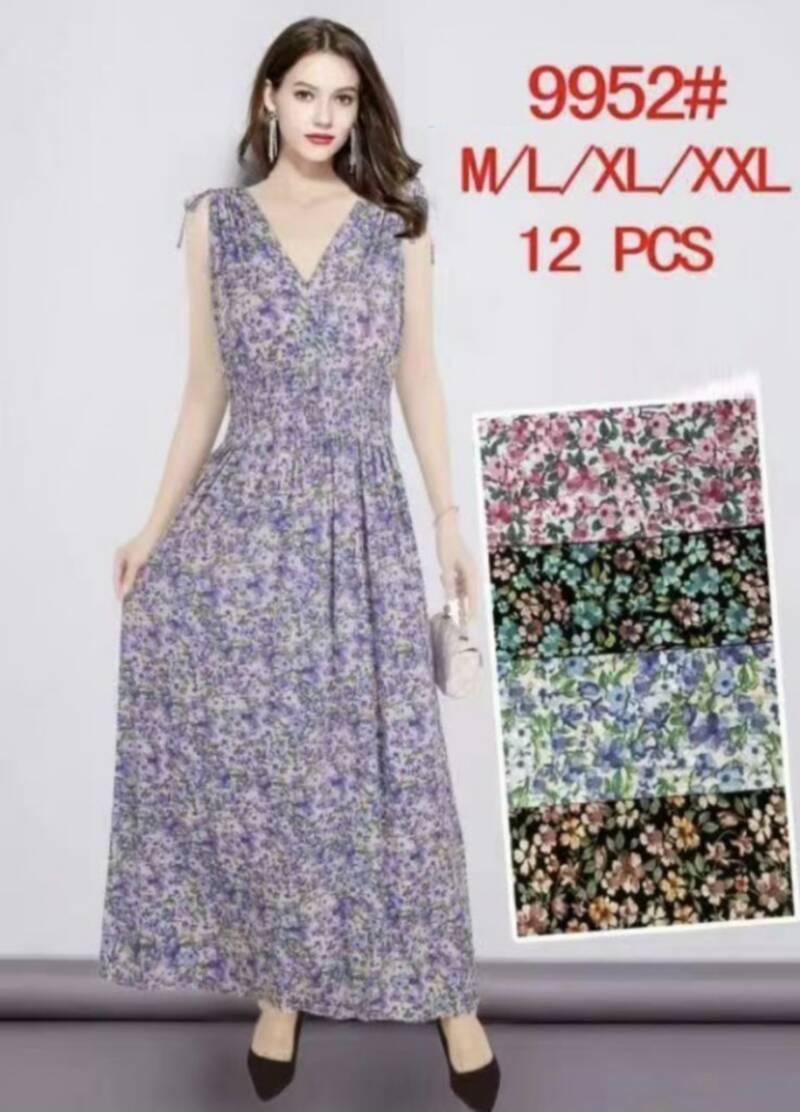 Sukienki damskie Roz M/L-XL/2XL, Mix Kolor Paczka 12 szt